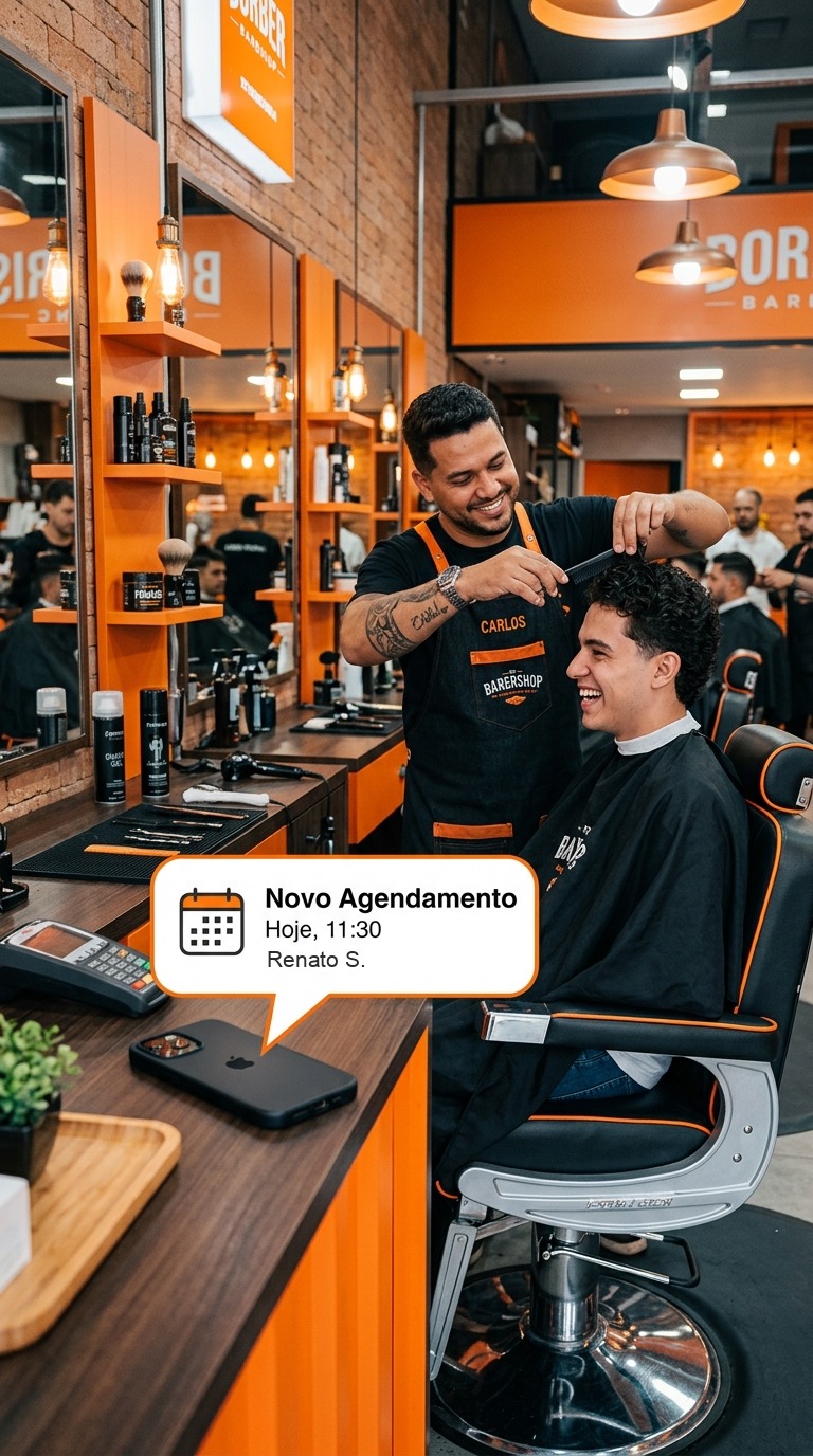 Barbearia Luminus com agendamento online